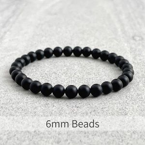 Black Matte Onyx Bracelet